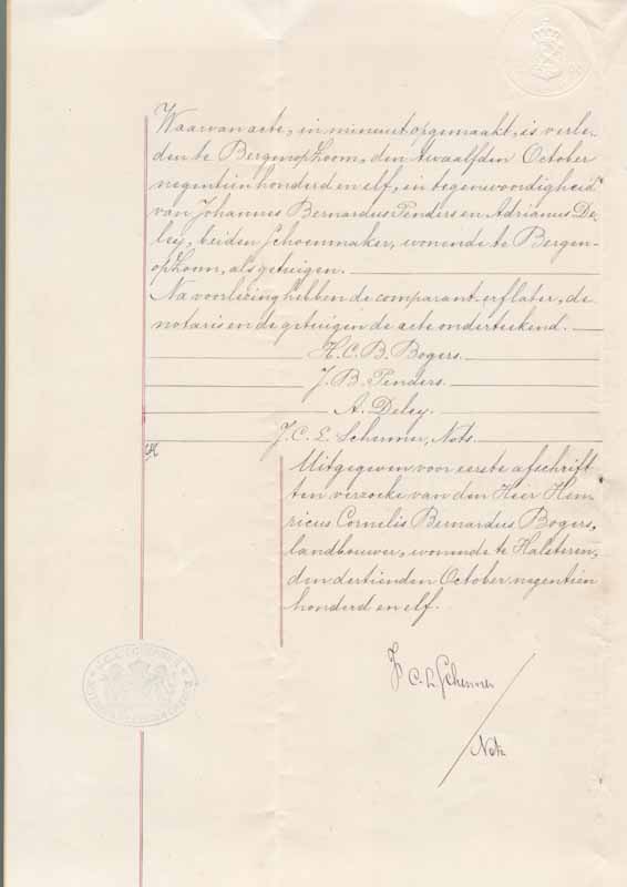persoonskaart harrie bogers rentenier
