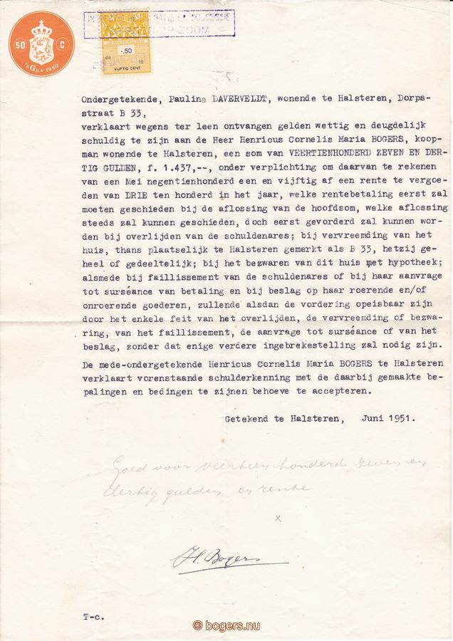 lening paula daverveldt henri bogers