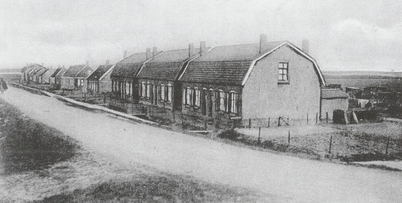 Bathpolder met de  Westhof, de Middenhof en de Zuidhof